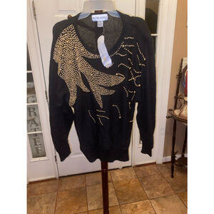 Women's Victoria Harbour Sweater M Black Gold